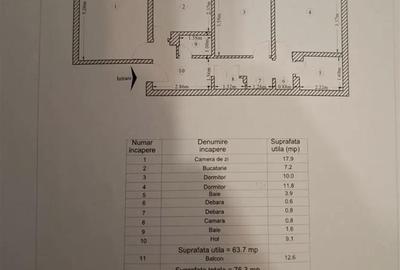 Apartament 3 camere, etaj intermediar- Nicolina - 1