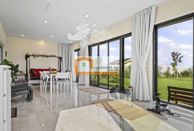Langa Padure, Vila P+Pod , 1500mp teren,  terasa 40mp,  complex securizat - 35