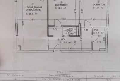 3 camere bloc Mon Jardin, 74 mp, mobilat modern, smart home, parcare subterană - 16