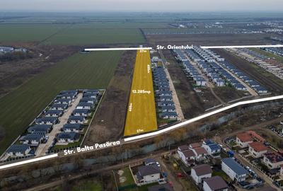 Teren intravilan, 12.200 mp+ toate utilitățile, străzi asfaltate, Tunari - 3