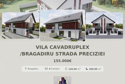 Vila Cavadruplex /Bragadiru strada Preciziei - 1