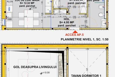 Complexul Studențesc | 3 camere | Scară interioară | 94 mp | Parcare privata - 23