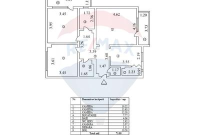 Apartament cu 3 camere de vânzare în zona Lacul Tei - 26
