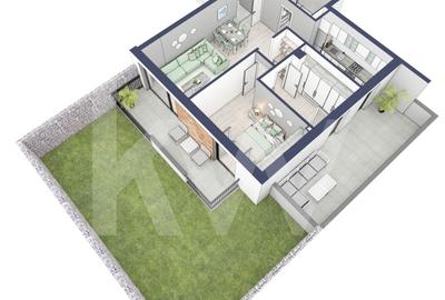 Apartament 3 camere, Parter, intabulare vara 2026 - 2
