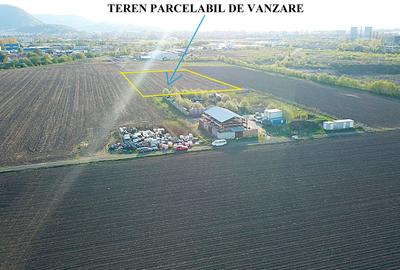 Teren industrial cu PUZ si PUD de la 1200 mp la 8000 mp - 8