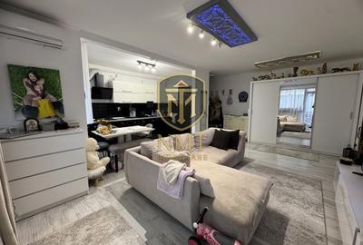 Apartament cu 2 camere semidecomandat, mobilat în Florești