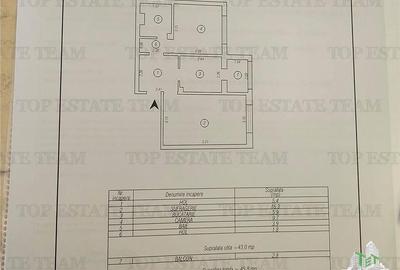 Apartament 2 camere etaj 4/4 curat si luminos - Poarta 6, Constanta - 20