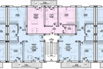 Apartament 3 camere cu gradina de 46 mp,, Str. Doamna Stanca - 4