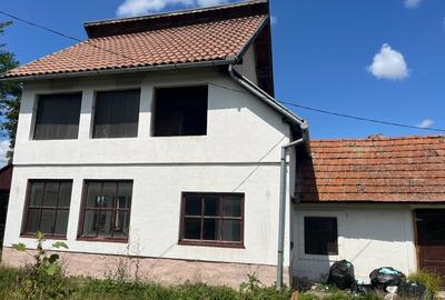 Proprietate UNICA: Casa la rosu cu teren mare si acces la rau - 1