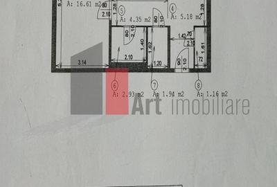 Apartament cu 2 camere de vanzare-Margeanului-Rahova-cu centrala - 10