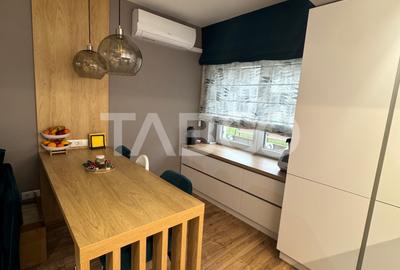 Apartament ultra modern 3 camere cu balcon mobilat utilat Turnisor - 11