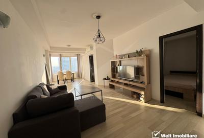 Apartament cu 3 camere semidecomandat, mobilat în Central