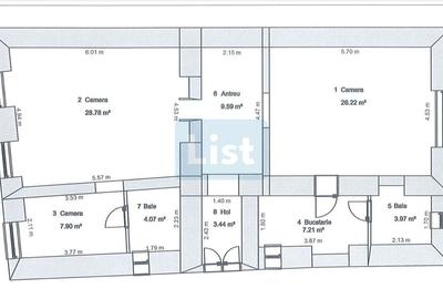 FARA COMISION! Apartament Mitropoliei/Ultracentral/90 mp utili!!!! - 13