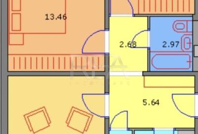 3 camere decomandat, anvelopat, 1/4, -Drumul Taberei - 1