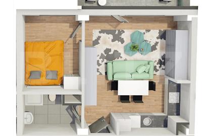 Comision 0!Apartament 2 camere, confort sporit,Bloc Nou,Petrom Calea Baciului - 3