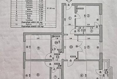 Vanzare Apartament 4 Camere Adiacent Nerva Traian - Centrala Proprie - 8