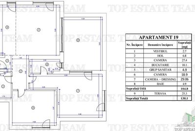 Apartament 3 camere bloc nou, de vanzare in Voluntari - 9