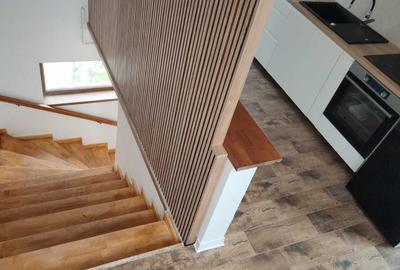 Penthouse 3 camere, 105 mp, terasa 15 mp, garaj + boxă, zona Eminescu, bloc nou - 1