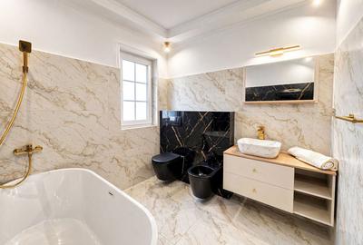 Casa mobilata/utilata, Garaj - Panouri solare,  curte amenajata 0 Com - 16