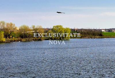 Teren INTRAVILAN pe malul Lacului Moara Domneasca Ganeasa deschidere la apa - 1
