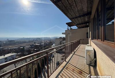 Apartament 4 camere, ultrafinisat, mobilat pentru birou, panorama unica ! - 12