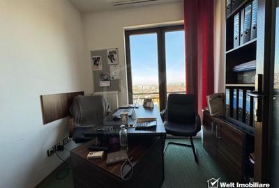 Apartament 4 camere, ultrafinisat, mobilat pentru birou, panorama unica ! - 18