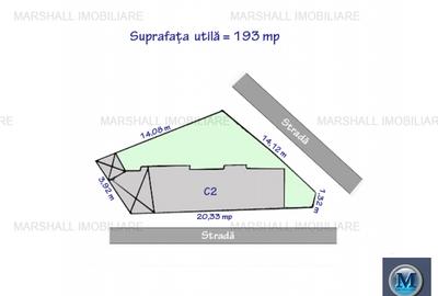 Casa cu 2 camere de vanzare, zona Buna Vestire, 77 mp #15991 - 5