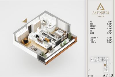 Apartamente Astorium Life în Theodor Pallady - 1