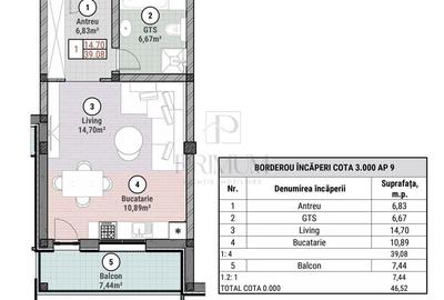 Apartament 1 camera - toate utilitatile - balcon - 1