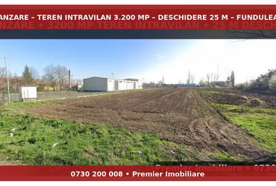 Fundulea Autostrada A2 – Teren intravilan 3.200 mp - 2