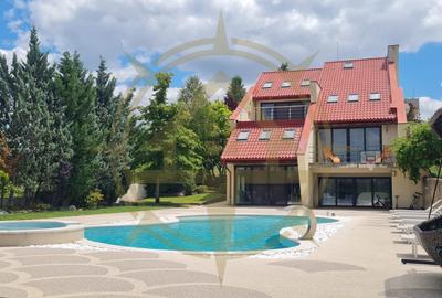 DOM00444 - Vila luxurianta la lac cu ponton si casa de barca  Snagov - 32