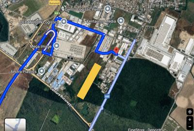 Teren industrial / logistic de vânzare – Ștefăneștii de Jos | M2a1 | 24.661 mp - 1