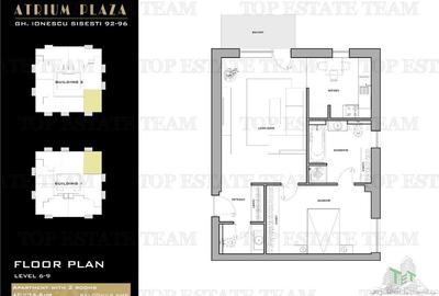Apartament 2 camere cu doua ba de vanzare in Sisesti Bucuresti - 13