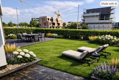 Apartament 3 camere cu grădină, prima închiriere – Green Lake Baneasa - 4