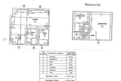 Vanzare duplex in vila, 3 camere, mobilat si utilat  Plumbuita, cu CT - 2