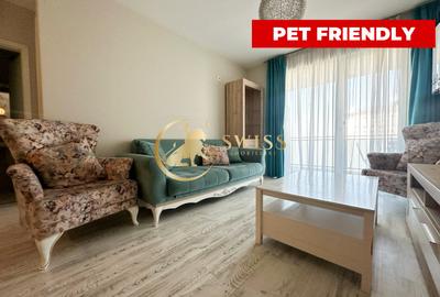 Apartament cu 2 camere semidecomandat, mobilat în Bună Ziua