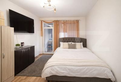 Garsonieră decomandată, mobilată în Florești