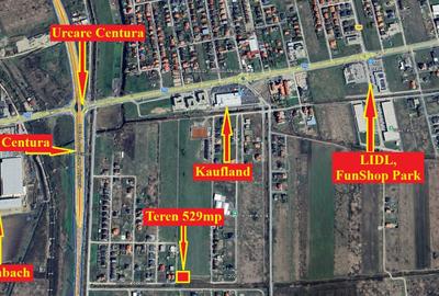 529mp - Teren Mosnita - langa Kaufland - toate utilitatile - 2