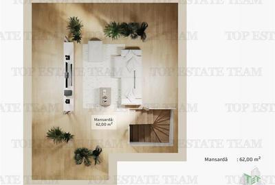 Vila individuala 5 camere, incalzire in pardoseala, P+1+M, toate utilitatile, 32 - 30