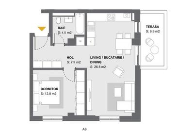 APARTAMENT NOU, INTABULAT, CENTRALA PROPRIE, COMISION 0% - 5