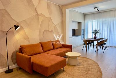 Apartament cu 2 camere semidecomandat, mobilat în Exterior Vest