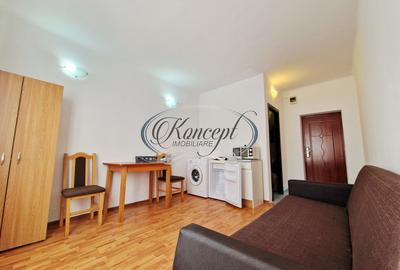 Garsonieră semidecomandată, mobilată în Gruia