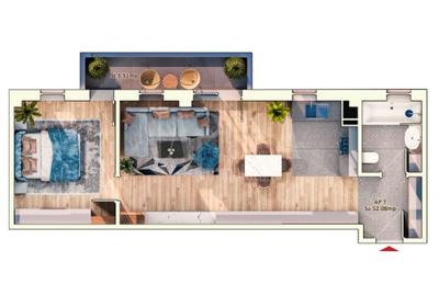 Apartament 2 camere de vanzare in Marasti, Cluj Napoca - 3