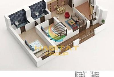 Apartament 3 camere mobilat Mihai Bravu metrou - 17