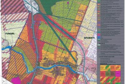 Stefanesti de Jos DJ200  Vanzare  Teren  Intravilan  5,5 Hectare - 1