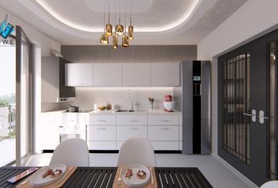 Apartament modern, 3 camere, 73,2 mp utili, open-space - Esso Giroc - 3