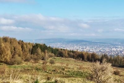 Teren intravilan de 2504 mp, font 21 m, panorama deosebita, Feleac - 7