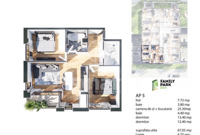 Apartament 3 camere BLOC NOU Baciu Cluj - 4