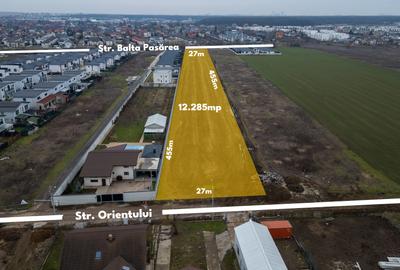 Teren intravilan, 12.200 mp+ toate utilitățile, zonă de case, Tunari - 4