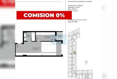 Apartament cu 1 camera in cartierul Sopor - 2